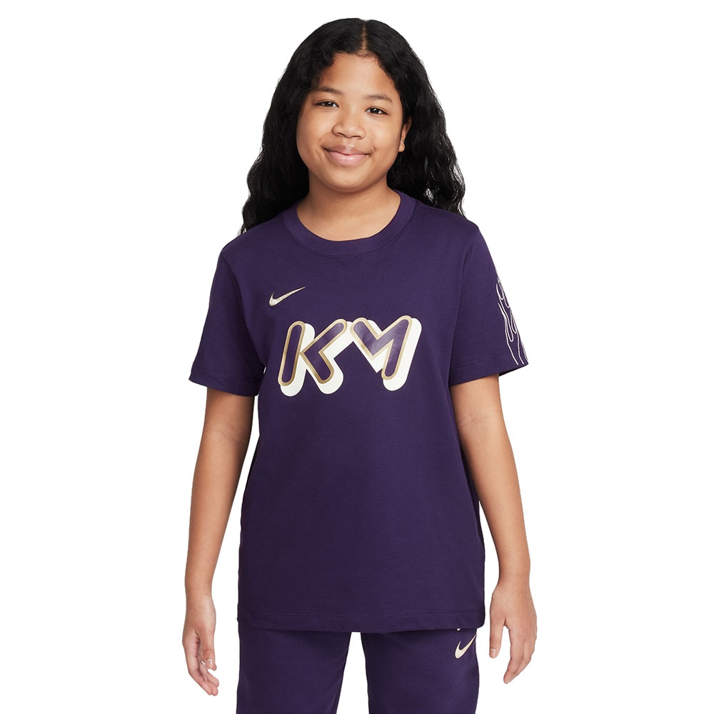 X ナイキ 【新商品】ジュニア NSW MBAPPE 半袖Tシャツ HQ3248-535 140 50 サッカー