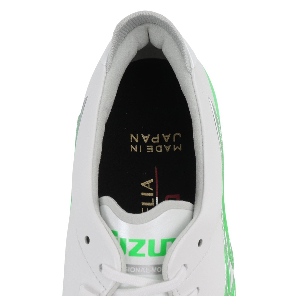ミズノ（MIZUNO）（メンズ、レディース）サッカースパイク 土 天然芝 人工芝用 モレリアネオ 4 JAPAN MIX 緑 P1GC253037 お一人様一点まで
