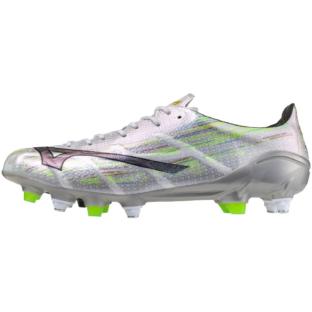 ミズノ（MIZUNO）（メンズ、レディース）サッカースパイク 天然芝/土/人工芝グラウンド用 サッカーシューズ ミズノアルファII JAPAN MIX 取替式 P1GC256109 お一人様一点まで