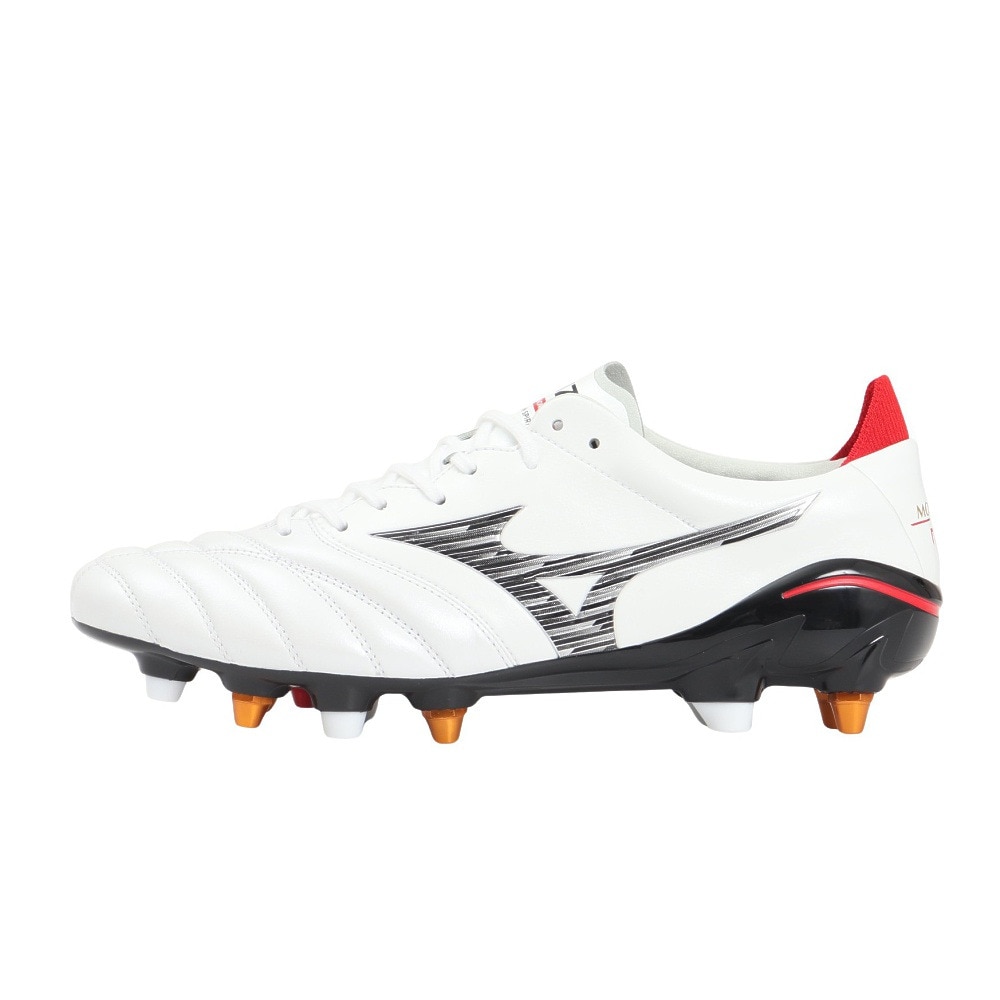 ミズノ（MIZUNO）（メンズ、レディース）サッカースパイク 天然芝 土 人工芝グラウンド用 サッカーシューズ モレリアネオ 4 JAPAN MIX お一人様一点まで P1GC253009