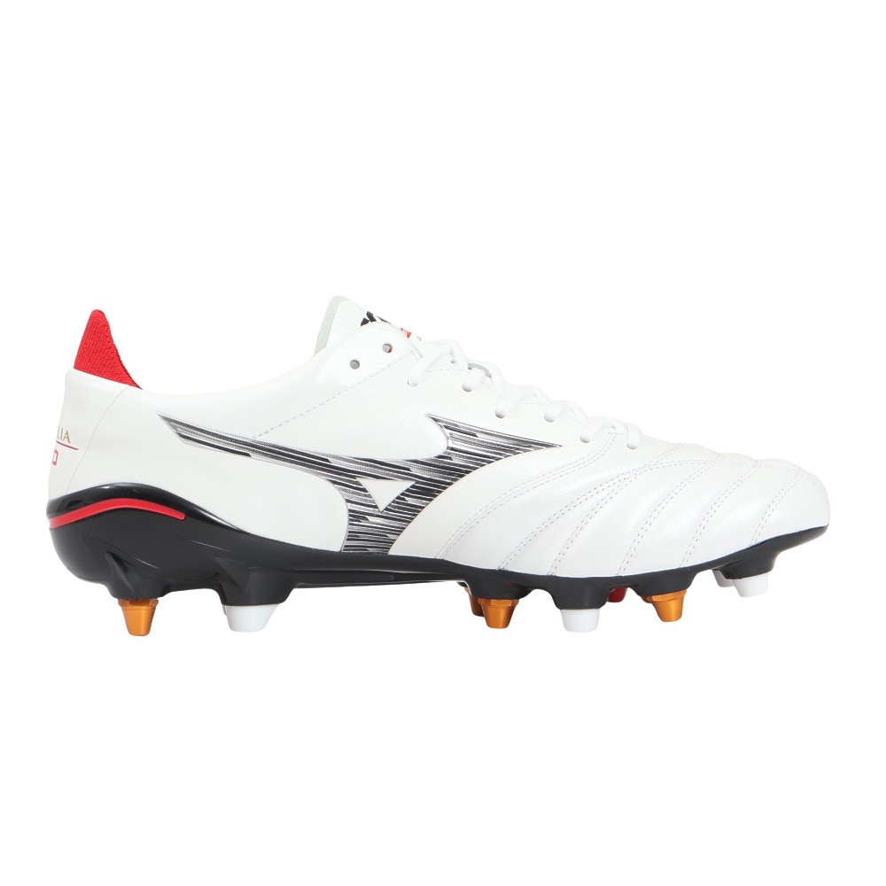 ミズノ（MIZUNO）（メンズ、レディース）サッカースパイク 天然芝 土 人工芝グラウンド用 サッカーシューズ モレリアネオ 4 JAPAN MIX お一人様一点まで P1GC253009
