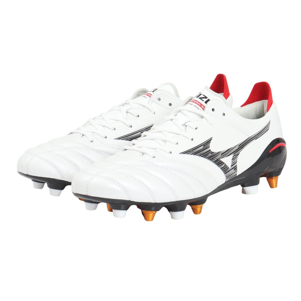 ミズノ（MIZUNO）（メンズ、レディース）サッカースパイク 天然芝 土 人工芝グラウンド用 サッカーシューズ モレリアネオ 4 JAPAN MIX お一人様一点まで P1GC253009