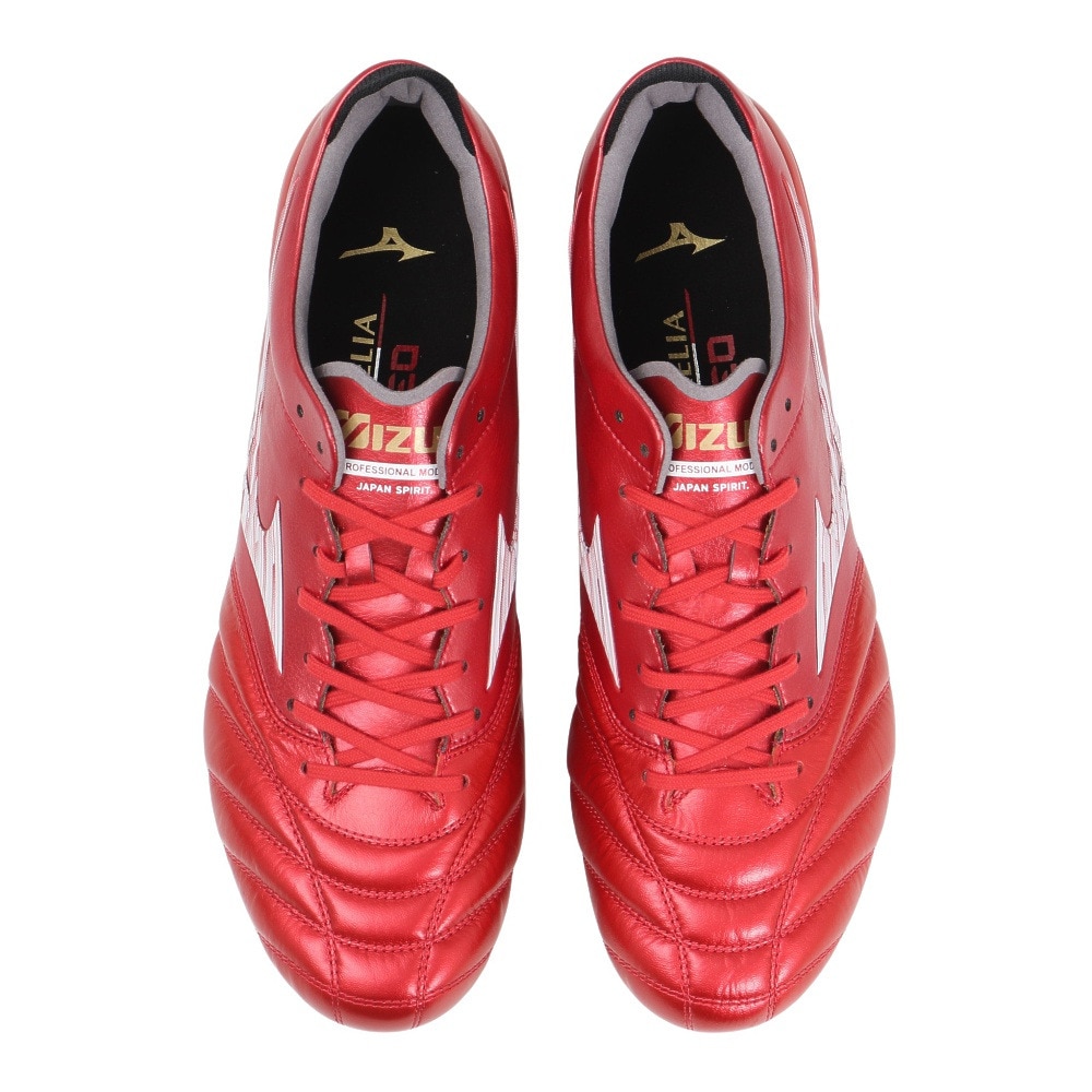 ミズノ（MIZUNO）（メンズ、レディース）サッカースパイク 天然芝 土 人工芝グラウンド用 サッカーシューズ モレリアネオ 4 JAPAN MIX お一人様一点まで P1GC253060