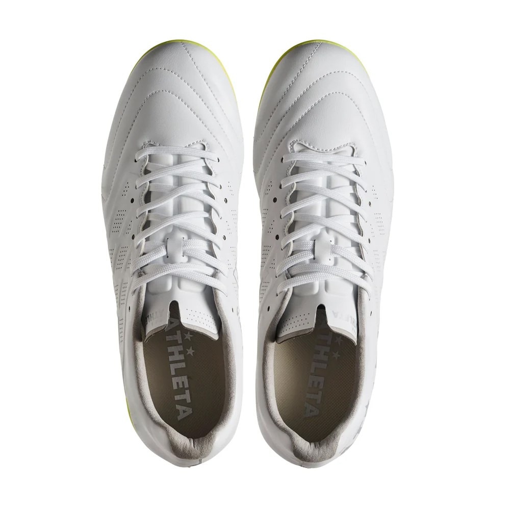 アスレタ（ATHLETA）（メンズ、レディース）サッカースパイク 天然芝・人工芝・土グラウンド用 ファズ MG 10026 WHT