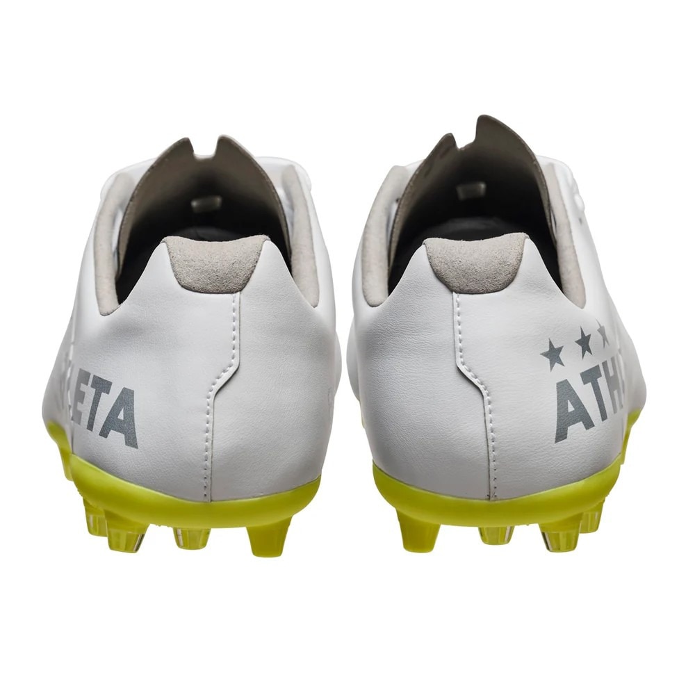 アスレタ（ATHLETA）（メンズ、レディース）サッカースパイク 天然芝・人工芝・土グラウンド用 ファズ MG 10026 WHT