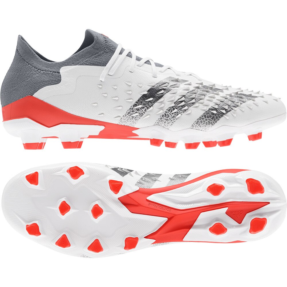 アディダス アディダス Adidas メンズ サッカースパイク シューズ 土グラウンド用 サッカーシューズ プレデター フリーク 1 Hg Gx7615 スポーツ用品はスーパースポーツゼビオ