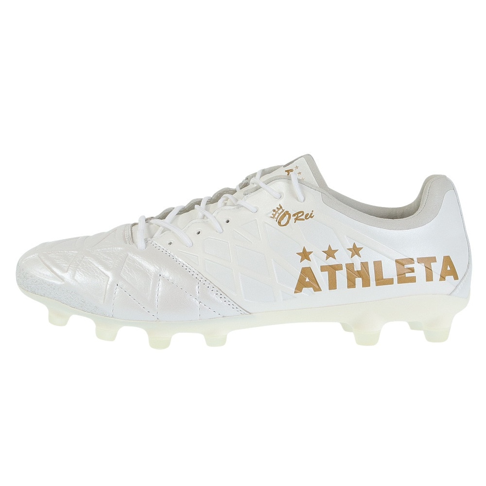 アスレタ（ATHLETA）（メンズ）サッカースパイク 天然芝・人工芝・土用 サッカーシューズ フットボール O-Rei T6 10016 WHT