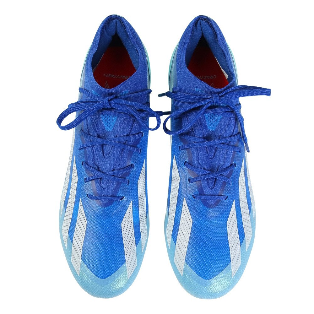 アディダス（adidas）（メンズ）サッカースパイク 土・人工芝用 エックス クレイジーファスト.1 HG/AG IE4204