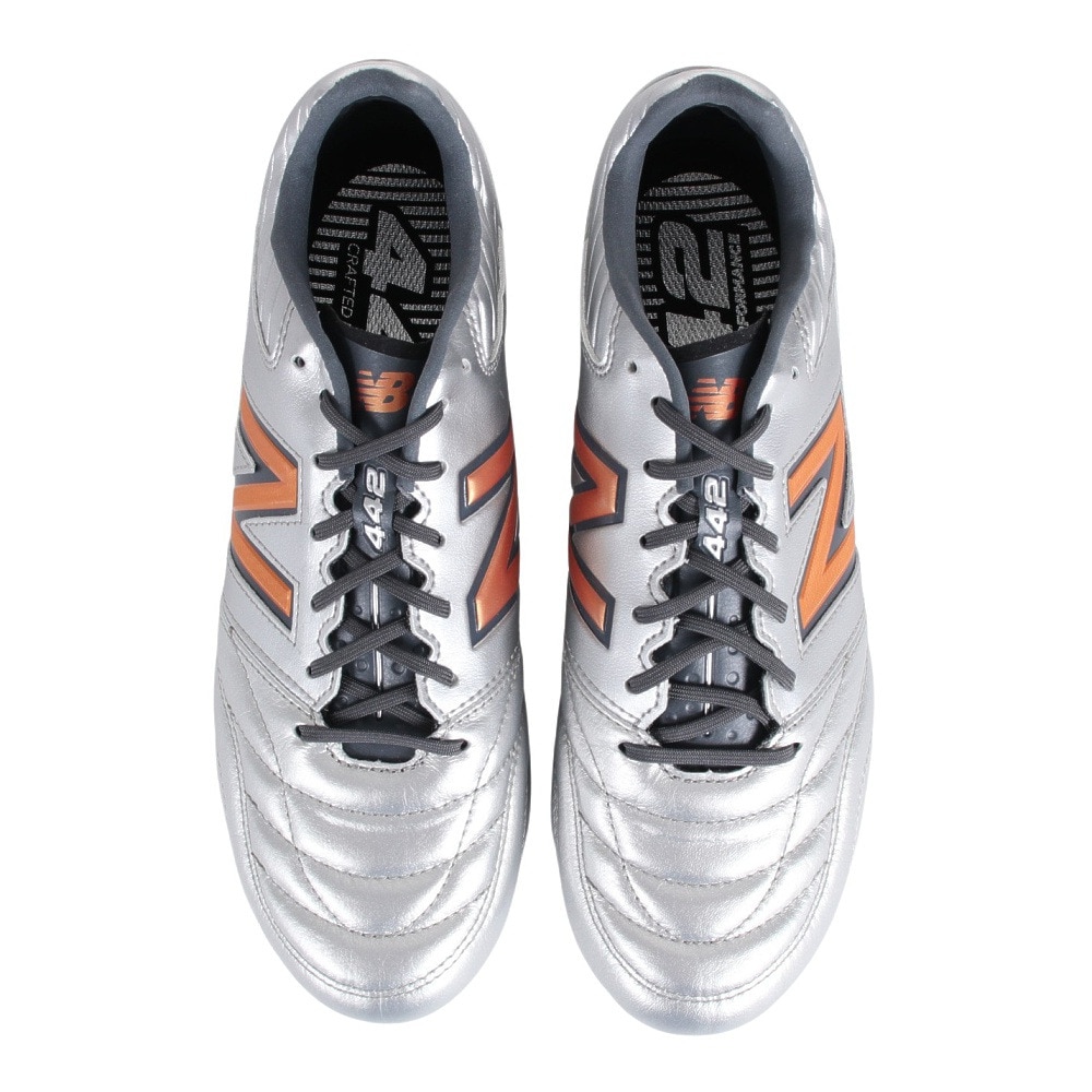 ニューバランス（new balance）（メンズ）サッカースパイク サッカーシューズ ハードグラウンド用 442 v2 Pro HG SV2 MS41HSV2 2E