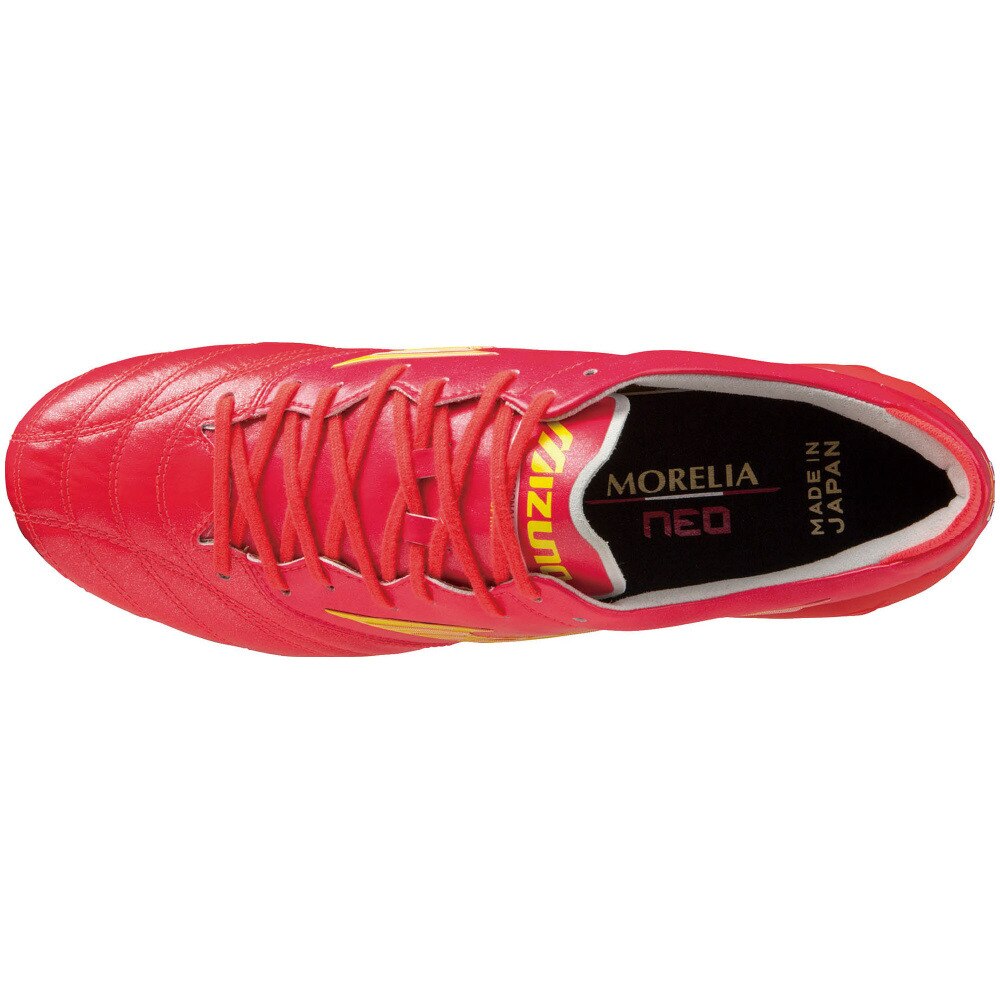 ミズノ（MIZUNO）（メンズ、レディース）サッカースパイク シューズ 天然芝/土/人工芝のグランド用 モレリアネオIV JAPAN P1GA233064 お一人様一点まで
