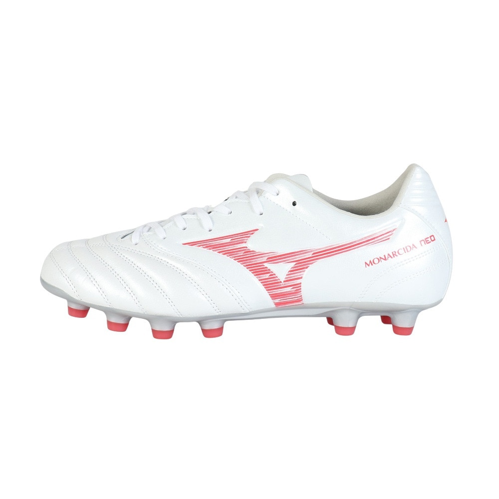 ミズノ（MIZUNO）（メンズ、レディース）サッカースパイク 土 芝 ハードグラウンド/人工芝用 モナルシーダNEOIIIWIDEPRO P1GA242360