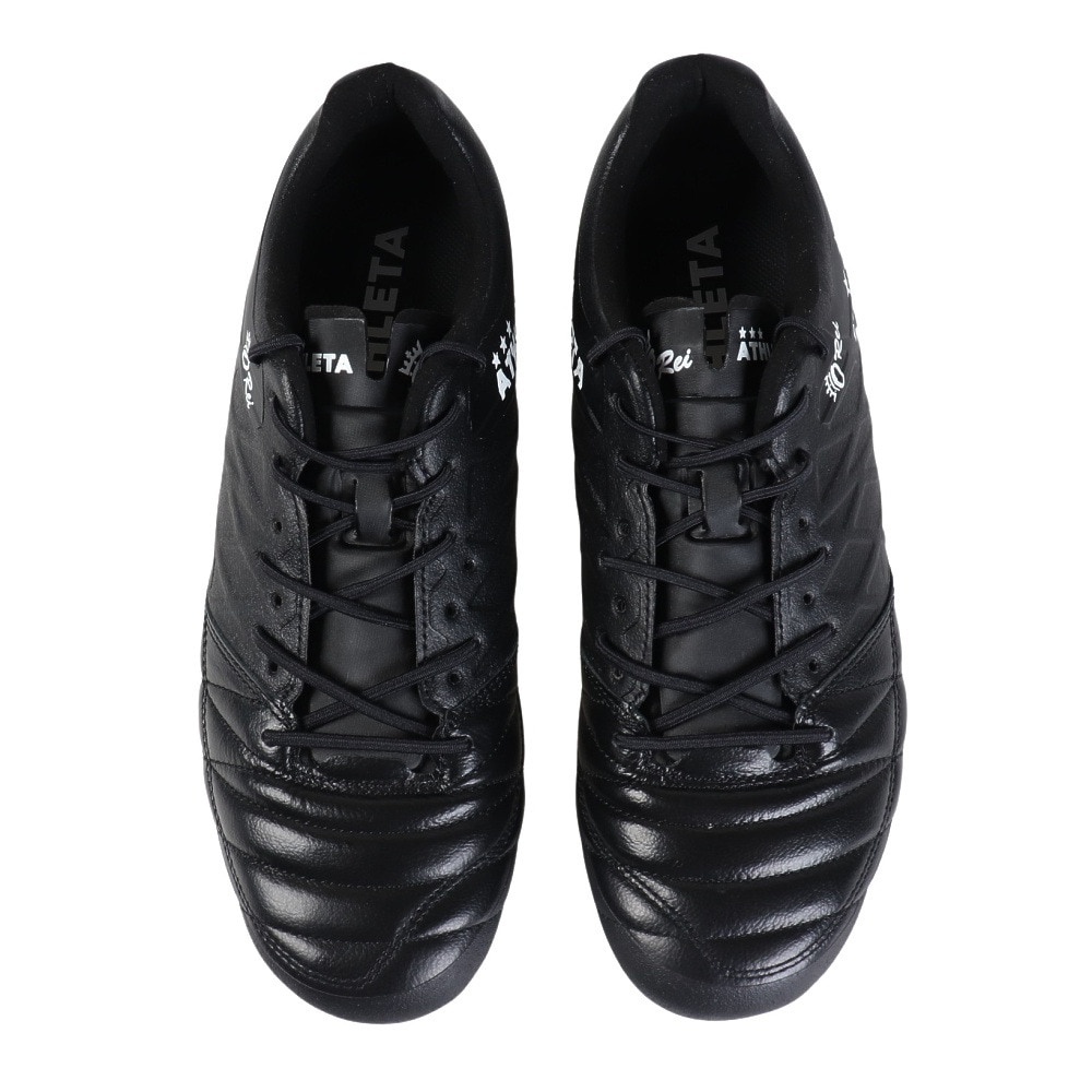 アスレタ（ATHLETA）（メンズ）サッカースパイク 天然芝・人工芝・土用 サッカーシューズ O-Rei T7 10018 BLK