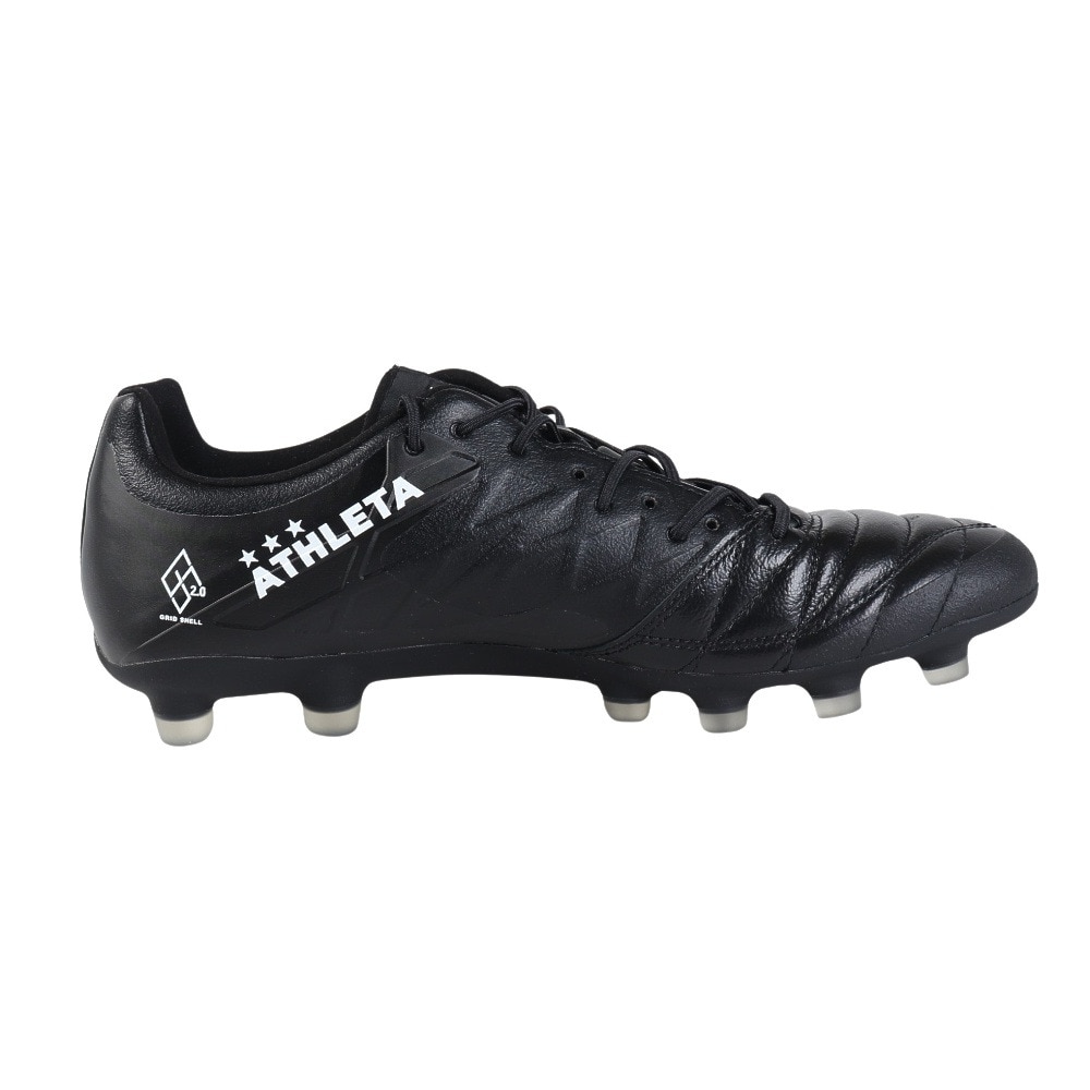 アスレタ（ATHLETA）（メンズ）サッカースパイク 天然芝・人工芝・土用 サッカーシューズ O-Rei T7 10018 BLK