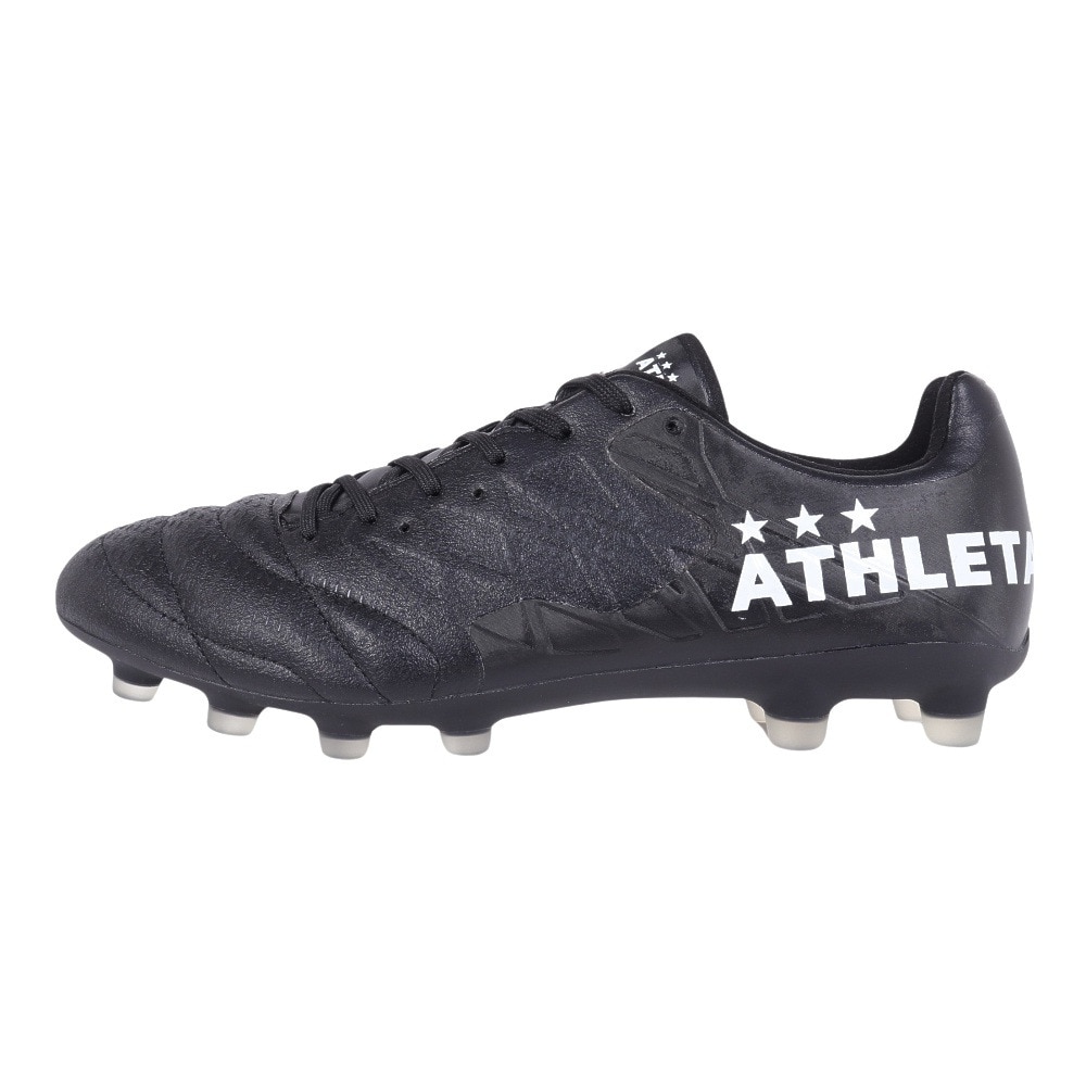 アスレタ（ATHLETA）（メンズ、レディース）サッカースパイク 天然芝・人工芝・土用 サッカーシューズ O-Rei H5 10020 BLK