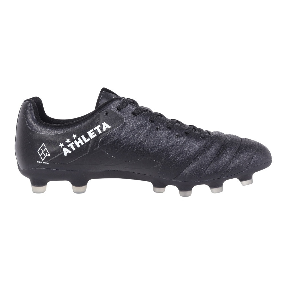 アスレタ（ATHLETA）（メンズ、レディース）サッカースパイク 天然芝・人工芝・土用 サッカーシューズ O-Rei H5 10020 BLK