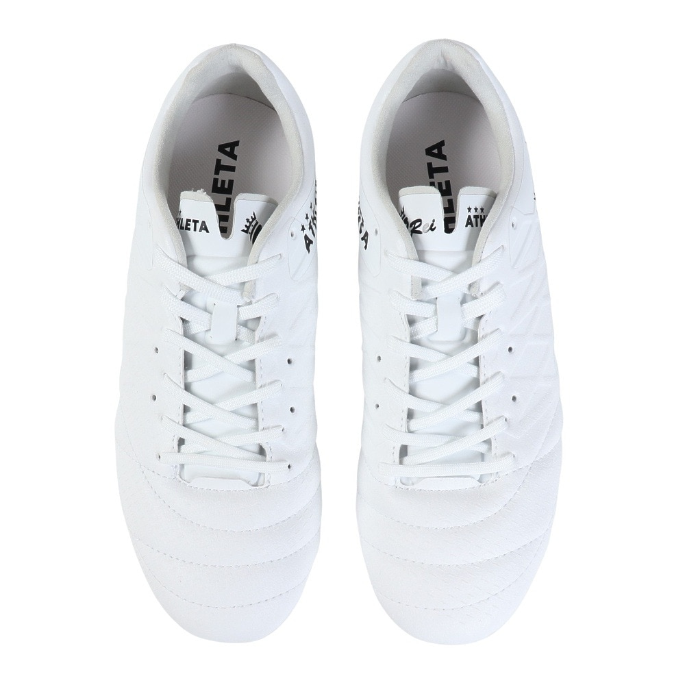 アスレタ（ATHLETA）（メンズ）サッカースパイク 天然芝・人工芝・土用 サッカーシューズ O-Rei H5 MG 10021 WHT