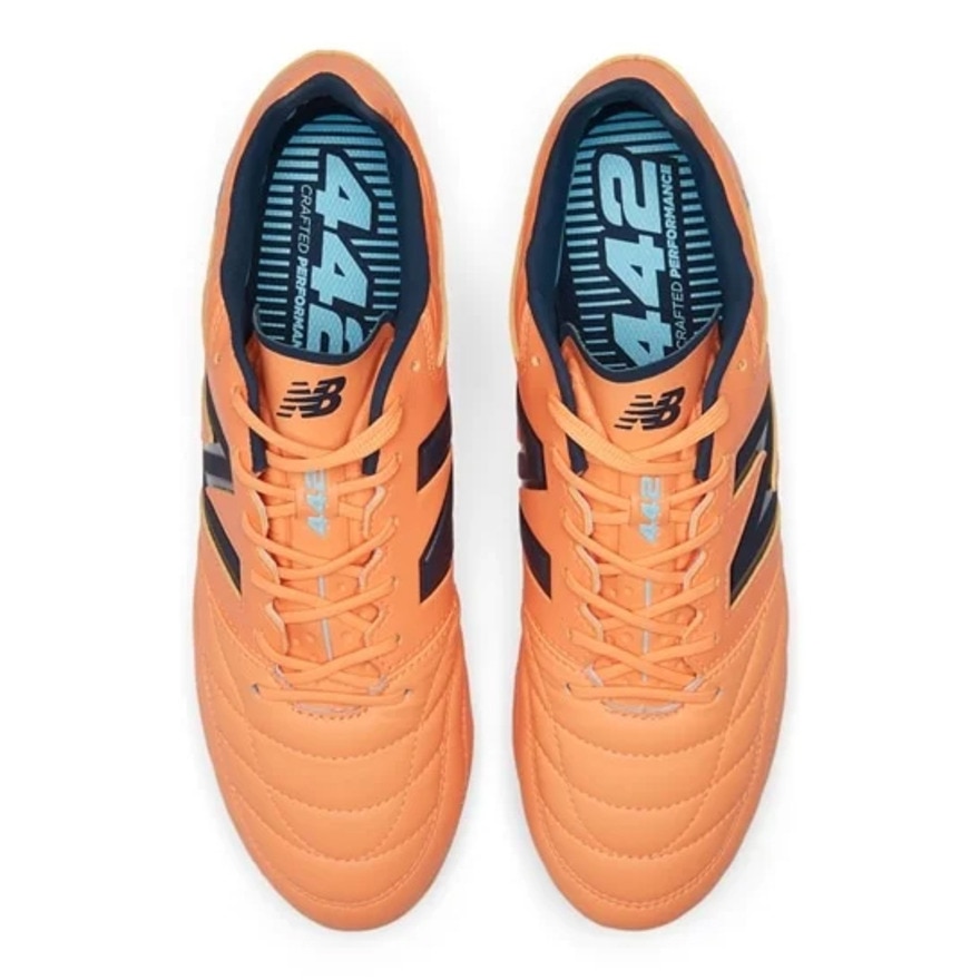 ニューバランス（new balance）（メンズ、レディース）サッカースパイク ハードグラウンド用 サッカーシューズ 442 v2 Pro HG H2 MS41HH2D