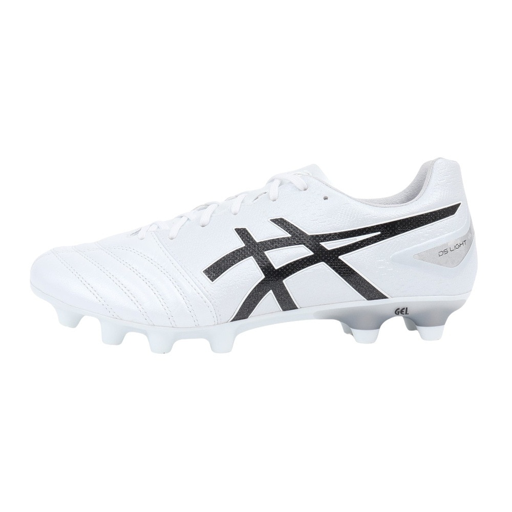 アシックス（ASICS）（メンズ、レディース）サッカースパイク 土 天然芝 人工芝用 サッカーシューズ DS LIGHT PRO WIDE 1103A110.101