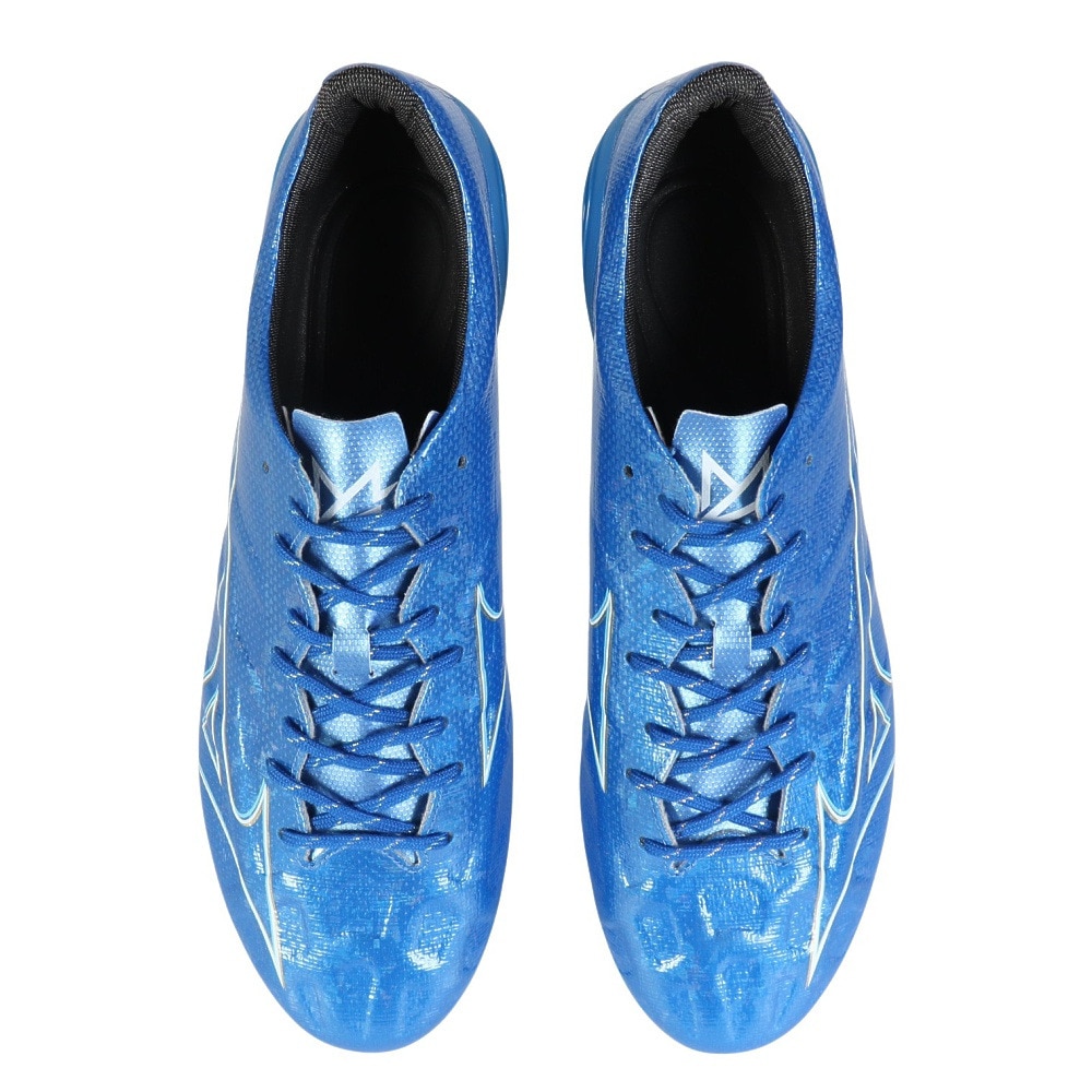 ミズノ（MIZUNO）（メンズ、レディース）サッカースパイク 天然芝/土/人工芝グランド用 サッカーシューズ ミズノアルファ PRO P1GA246427