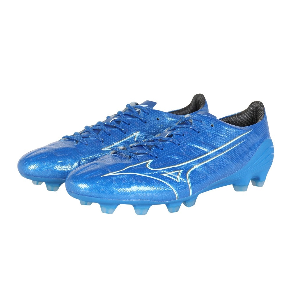 ミズノ（MIZUNO）（メンズ、レディース）サッカースパイク 天然芝/土/人工芝グランド用 サッカーシューズ ミズノアルファ PRO P1GA246427
