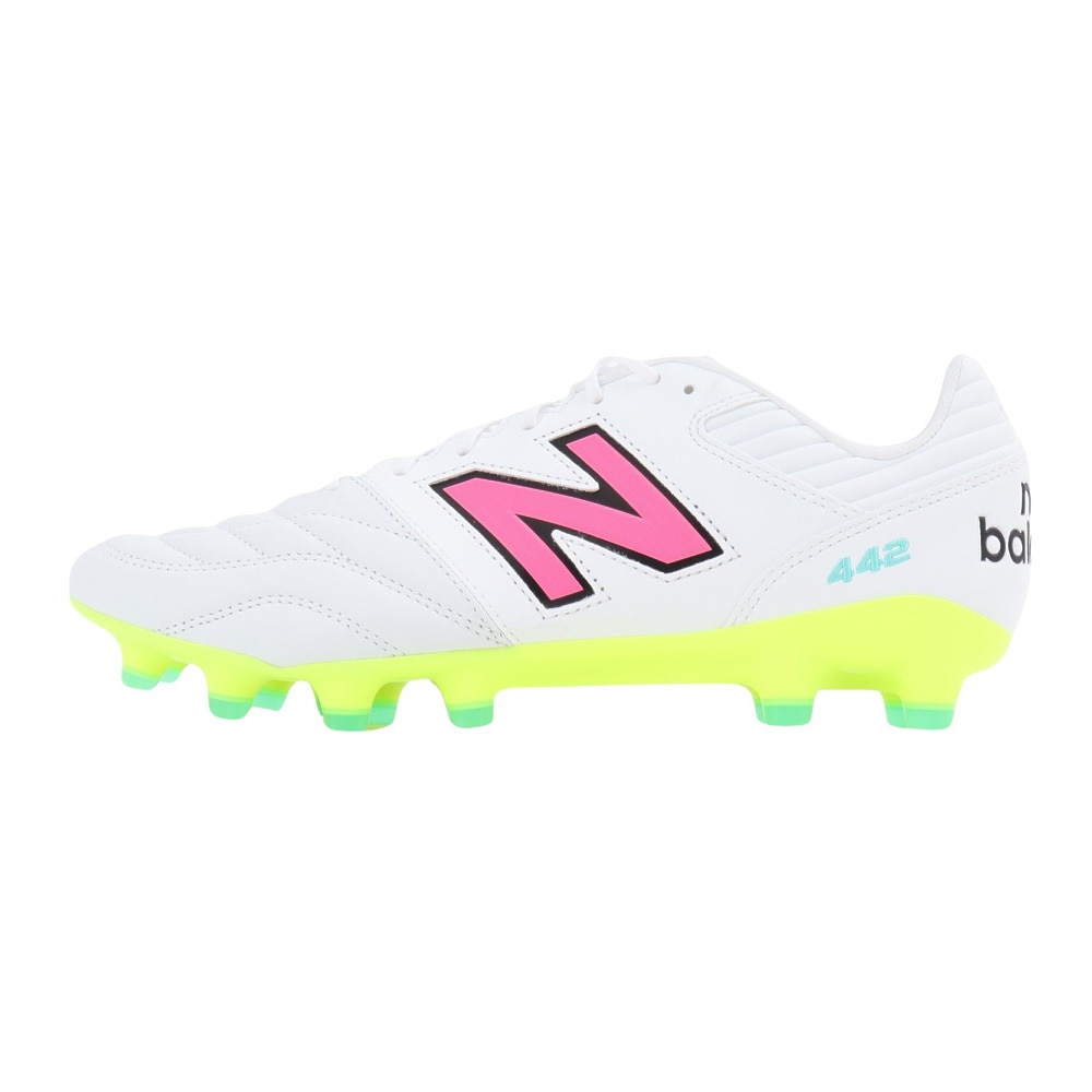 ニューバランス（new balance）（メンズ）サッカースパイク ハードグラウンド用 サッカーシューズ 442 v2 Pro HG WH2 MS41HWH2 2E
