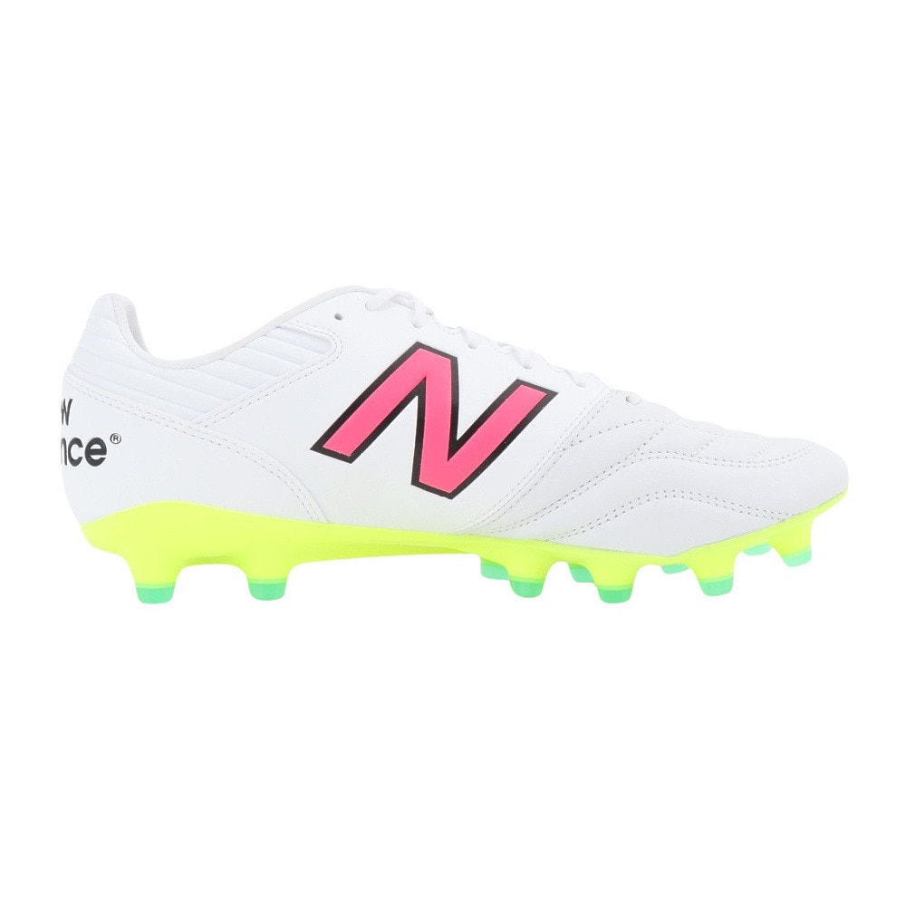 ニューバランス（new balance）（メンズ）サッカースパイク ハードグラウンド用 サッカーシューズ 442 v2 Pro HG WH2 MS41HWH2 2E