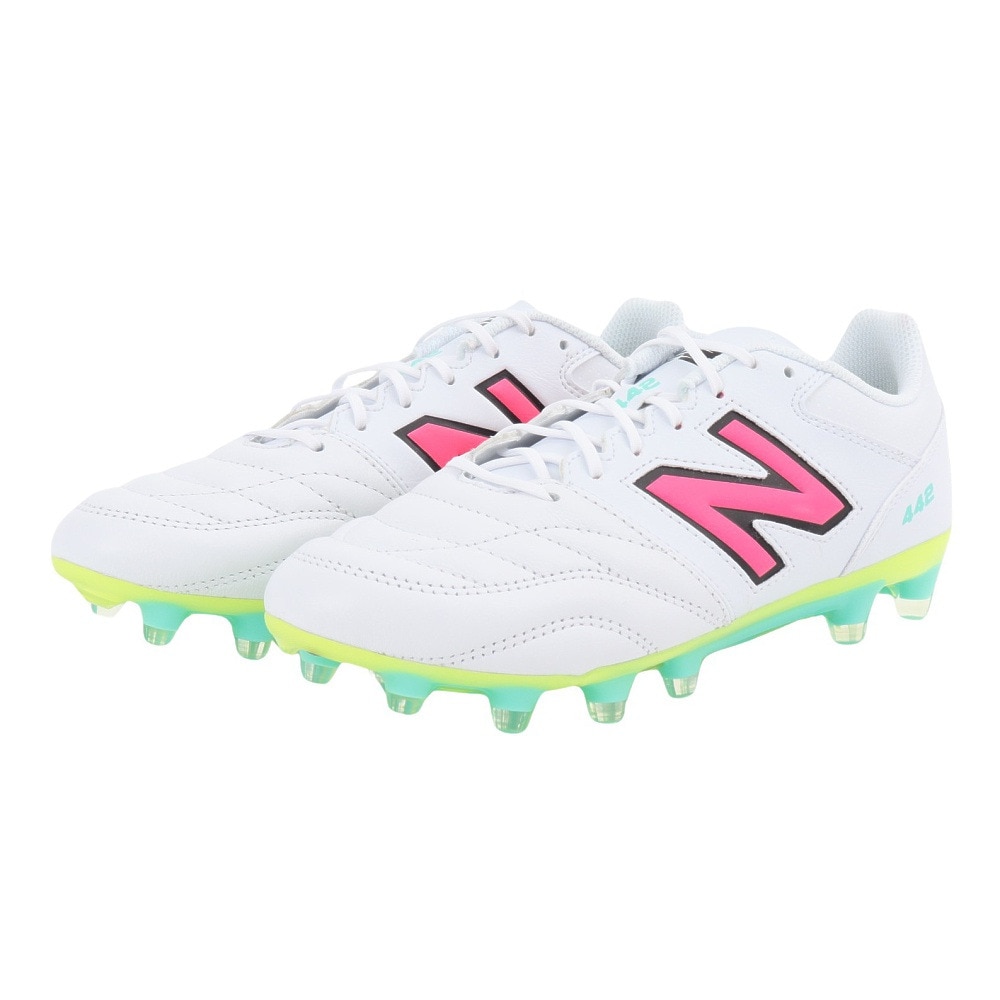 ニューバランス（new balance）（メンズ）サッカースパイク ハードグラウンド用 442 v2 Team HG WH2 MS42HWH2 2E
