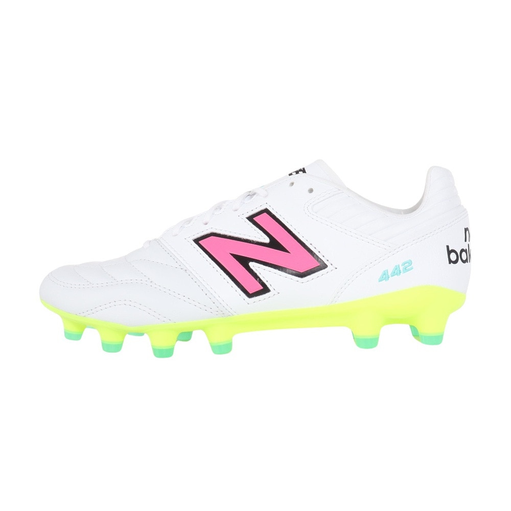 ニューバランス（new balance）（メンズ）サッカースパイク ハードグラウンド用 サッカーシューズ 442 v2 Pro HG WH2 MS41HWH2 D