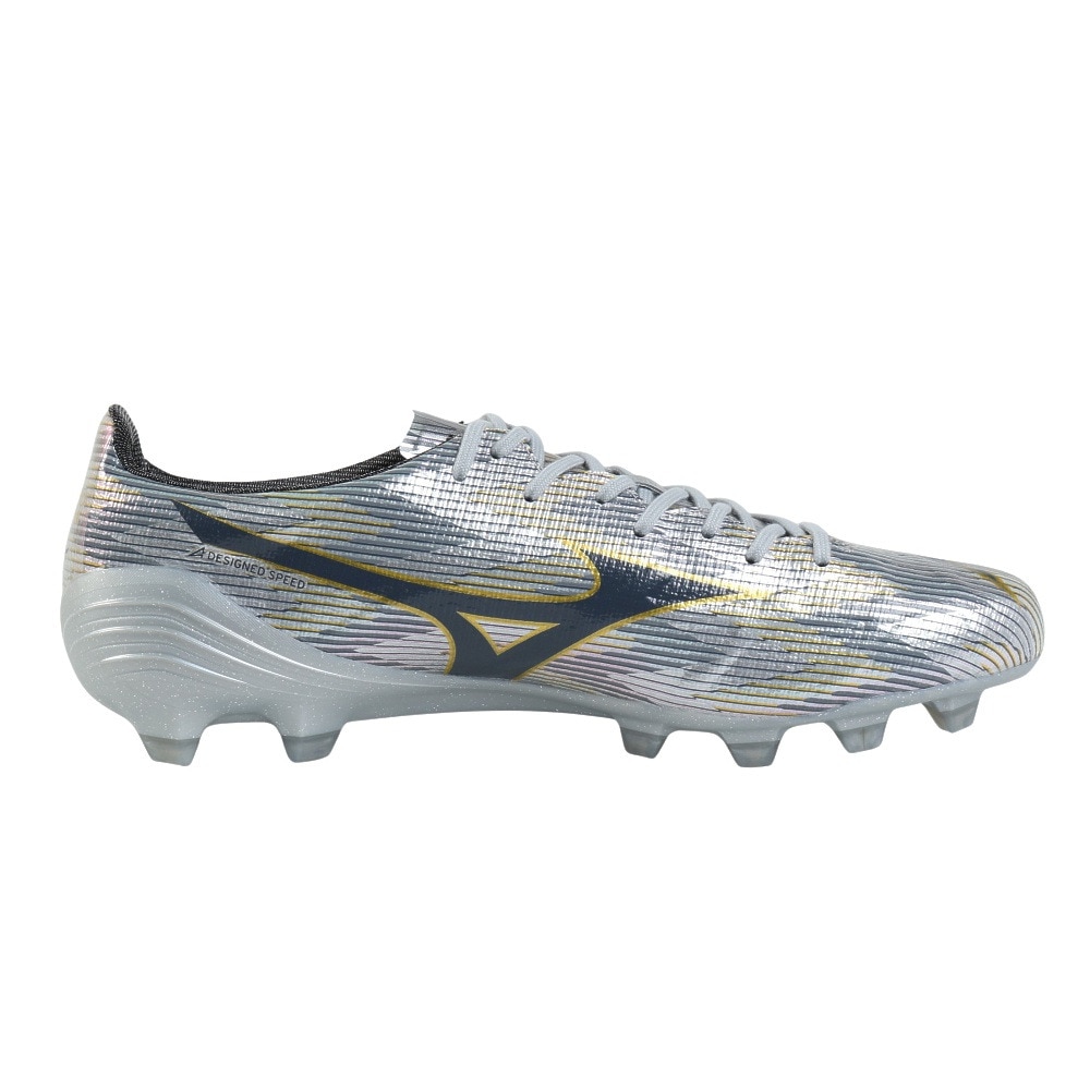 ミズノ（MIZUNO）（メンズ、レディース）【最新カラー】サッカースパイク 天然芝/土/人工芝用 ミズノアルファII JAPAN P1GA256004