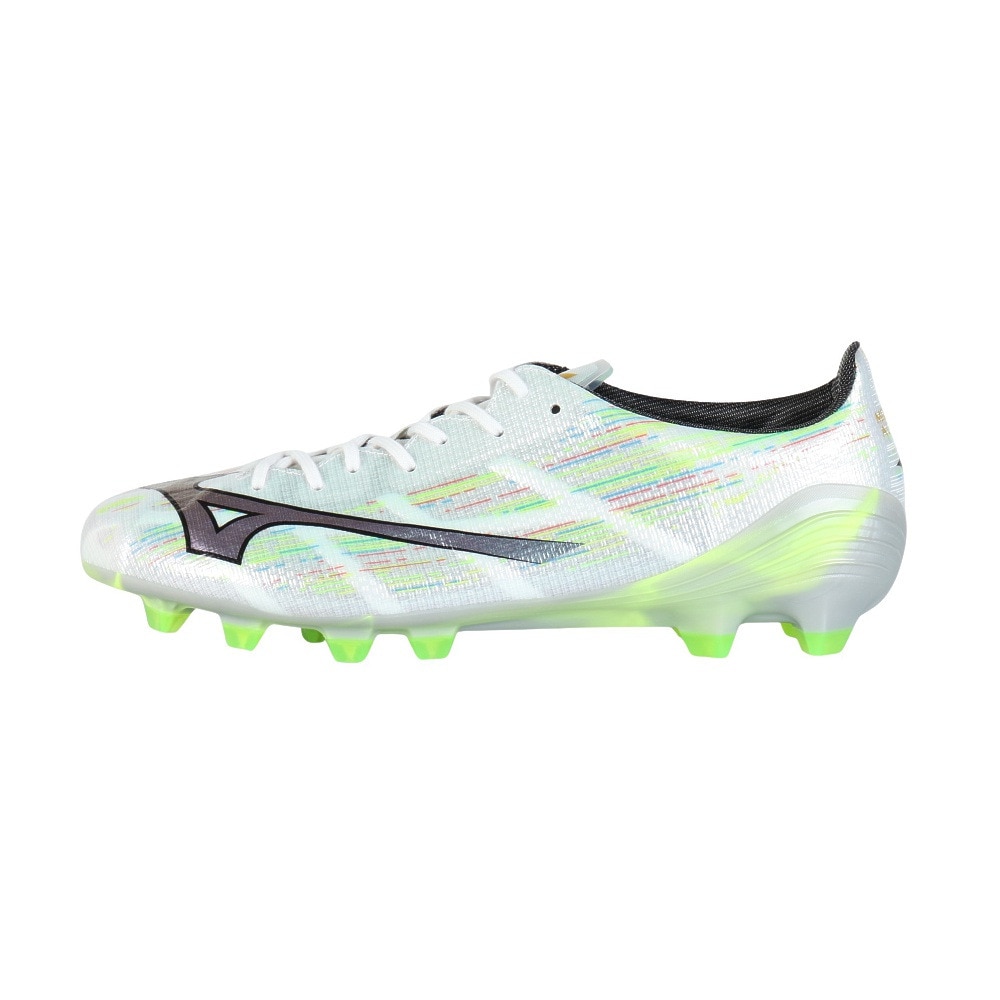 ミズノ（MIZUNO）（メンズ、レディース）サッカースパイク 天然芝/土/人工芝グラウンド用 サッカーシューズ ミズノアルファII JAPAN P1GA256009