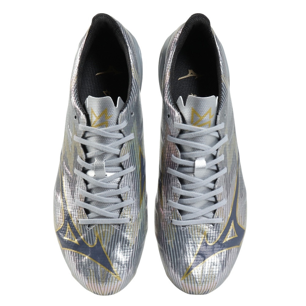 ミズノ（MIZUNO）（メンズ、レディース）【最新カラー】サッカースパイク 天然芝/土/人工芝用 ミズノアルファII PRO P1GA256404