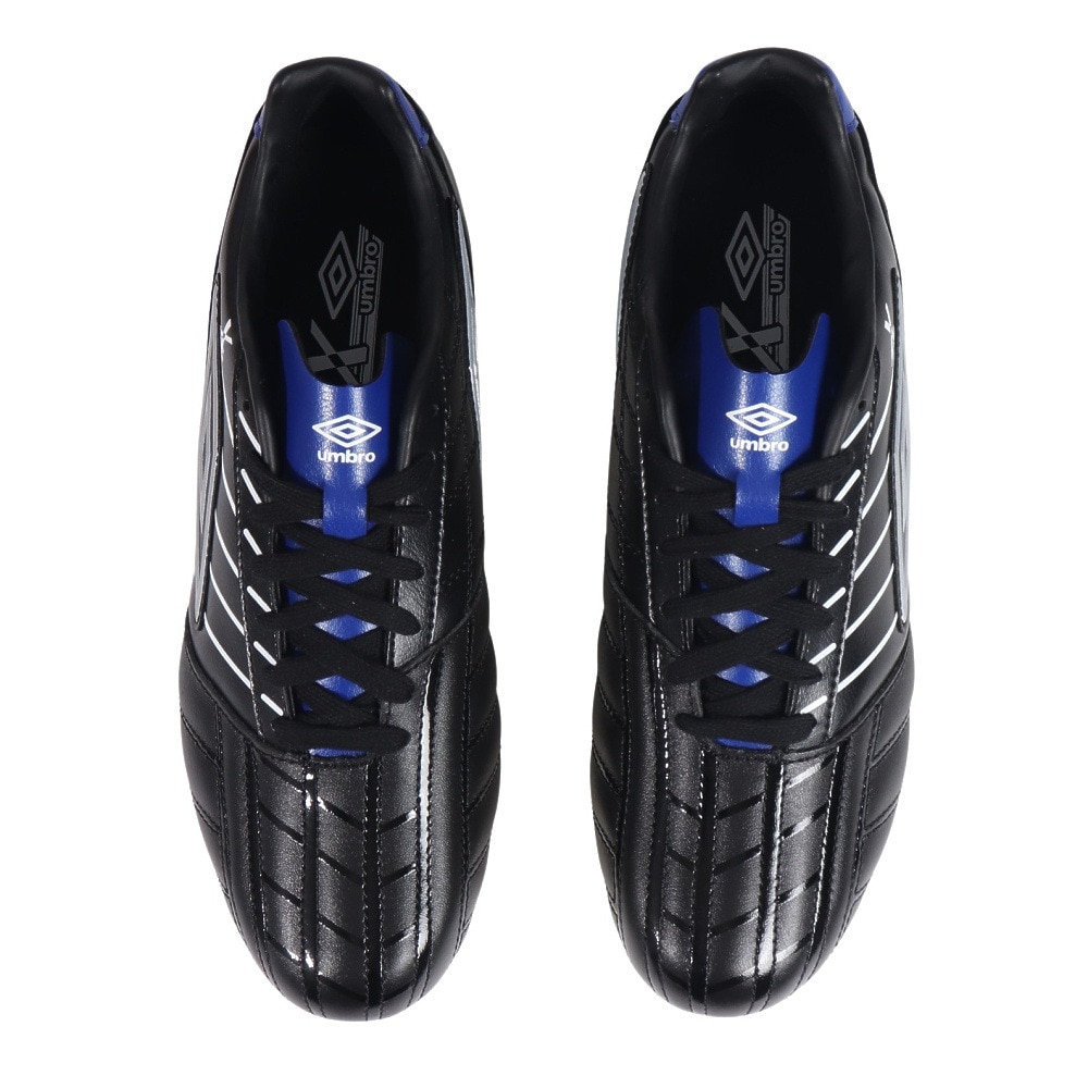 アンブロ（UMBRO）（メンズ）サッカースパイク 人工芝、天然芝、ハードグランド用 サッカーシューズ UMBRO X 2025 HG UF5SFCD1MB BKWH