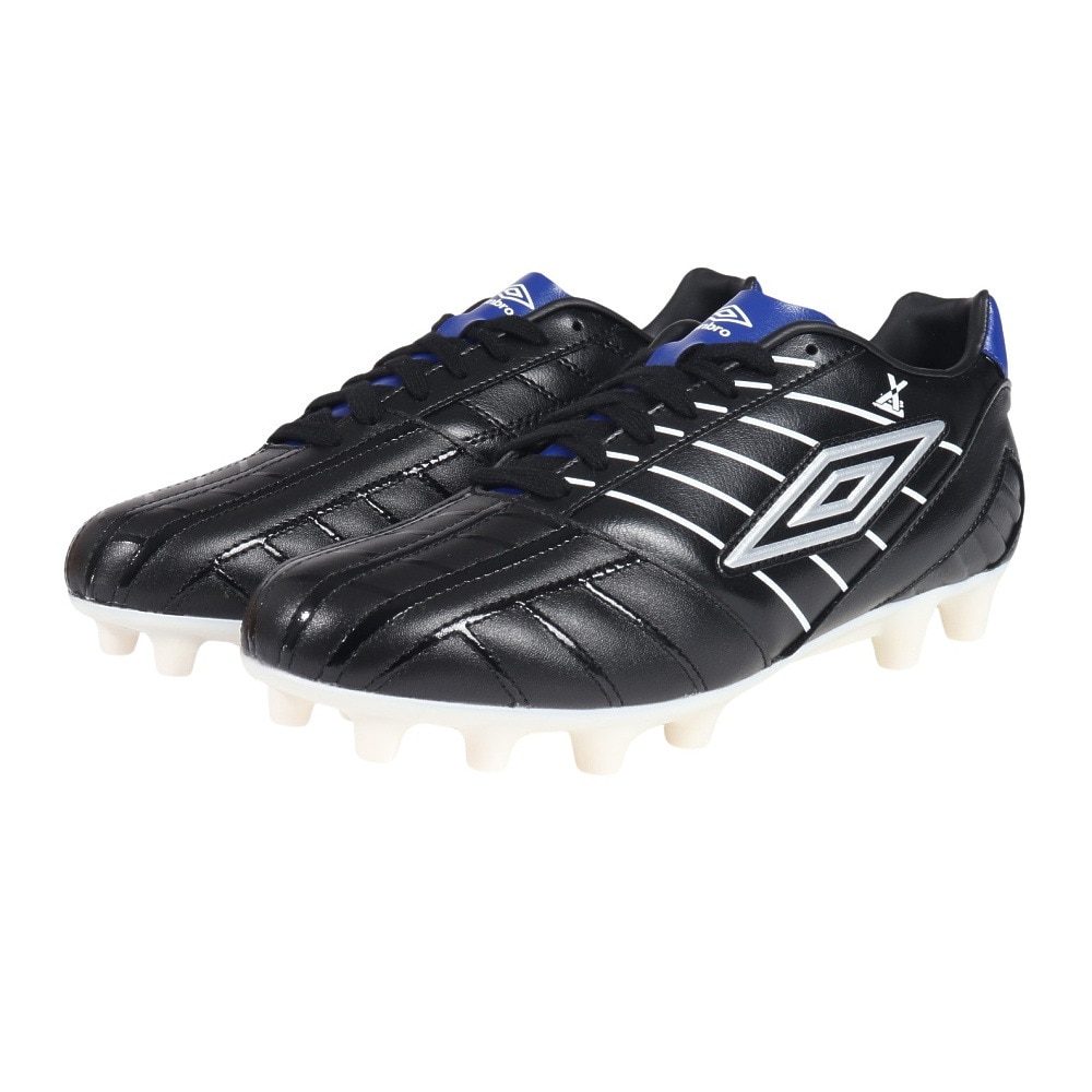 アンブロ（UMBRO）（メンズ）サッカースパイク 人工芝、天然芝、ハードグランド用 サッカーシューズ UMBRO X 2025 HG UF5SFCD1MB BKWH