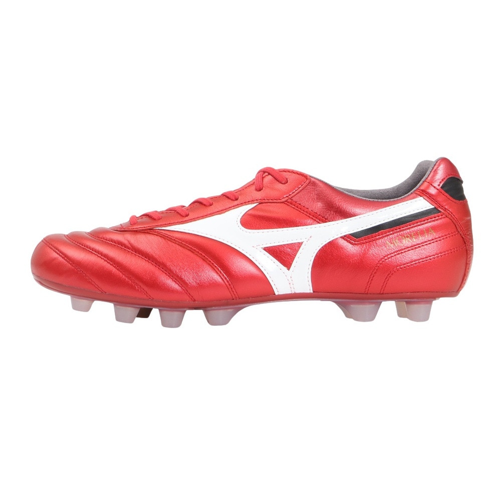 ミズノ（MIZUNO）（メンズ、レディース）サッカースパイク 天然芝 土 人工芝グランド用 サッカーシューズ モレリア 2 JAPAN お一人様一点まで P1GA250160