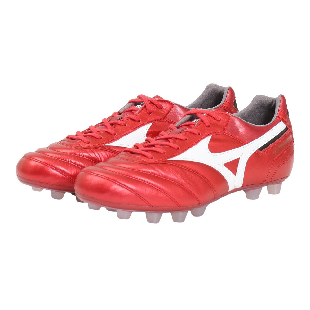 ミズノ（MIZUNO）（メンズ、レディース）サッカースパイク 天然芝 土 人工芝グランド用 サッカーシューズ モレリア 2 JAPAN お一人様一点まで P1GA250160