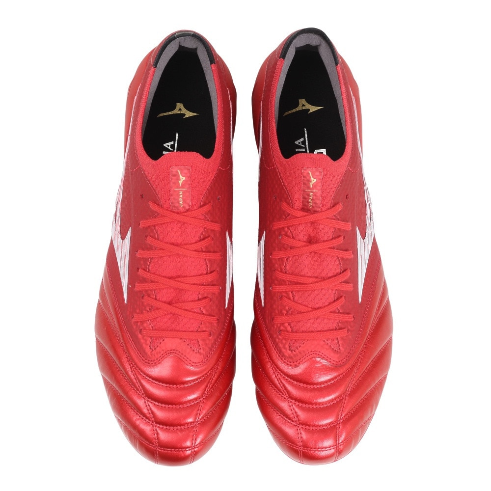 ミズノ（MIZUNO）（メンズ、レディース）サッカースパイク 天然芝 土 人工芝グラウンド用 サッカーシューズ モレリアネオ 4 ベータ JAPAN お一人様一点まで P1GA254060