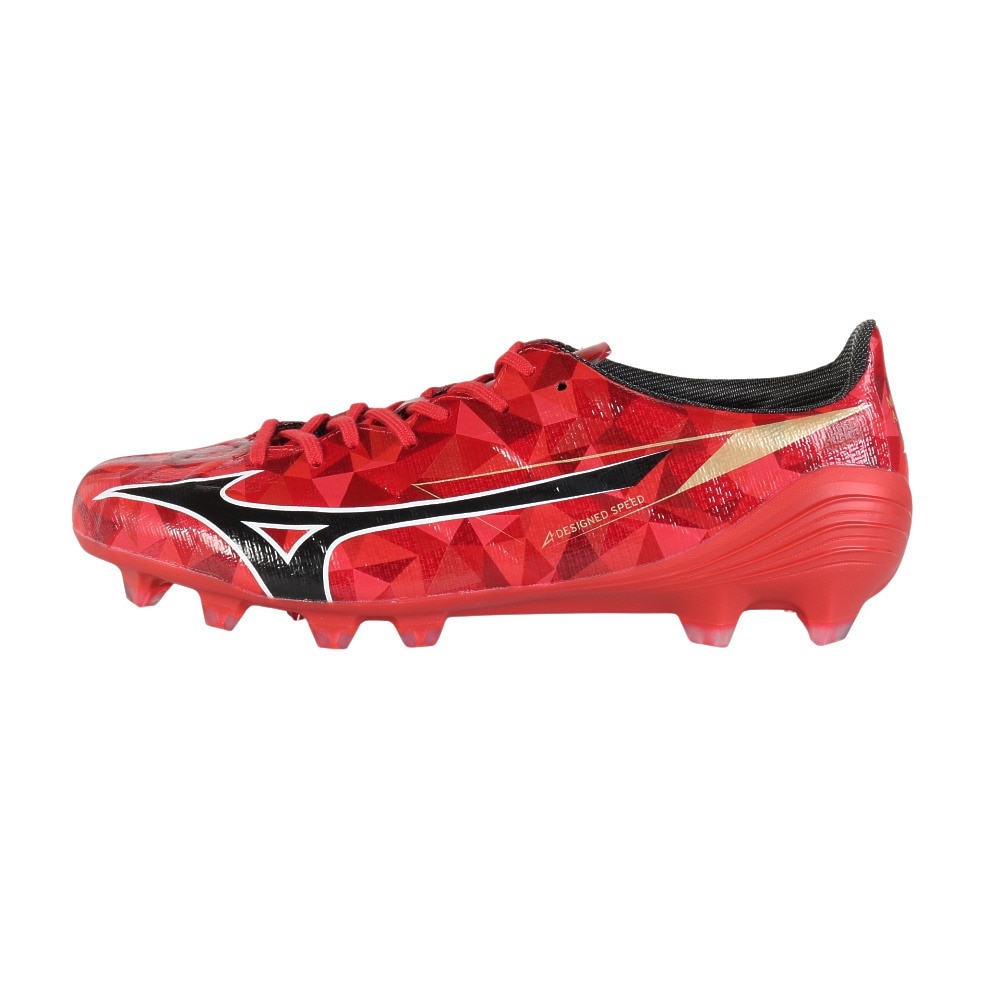 ミズノ（MIZUNO）（メンズ、レディース）サッカースパイク 天然芝/土/人工芝のグランド用 ミズノアルファII ELITE P1GA256260
