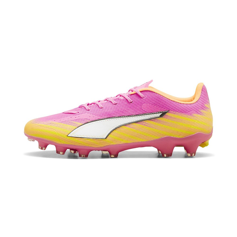 プーマウルトラサッカーシューズ スパイク イエロー/ピンク　天然芝／人工芝 プーマ（PUMA）（メンズ、レディース）サッカースパイク 人工芝/ハード
