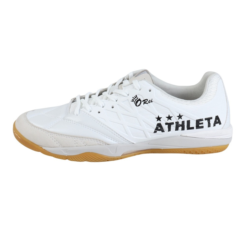 アスレタ（ATHLETA）（メンズ）サッカートレーニングシューズ サッカーシューズ O-Rei Futsal T008 11018 WHT
