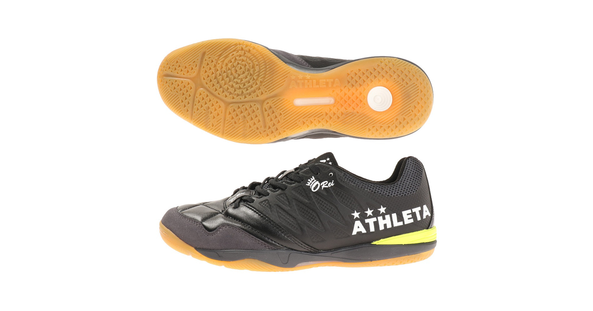 サッカーインドアトレーニングシューズ O Rei Futsal T007 Blk サッカーシューズ トレシュー アスレタ スーパースポーツゼビオ