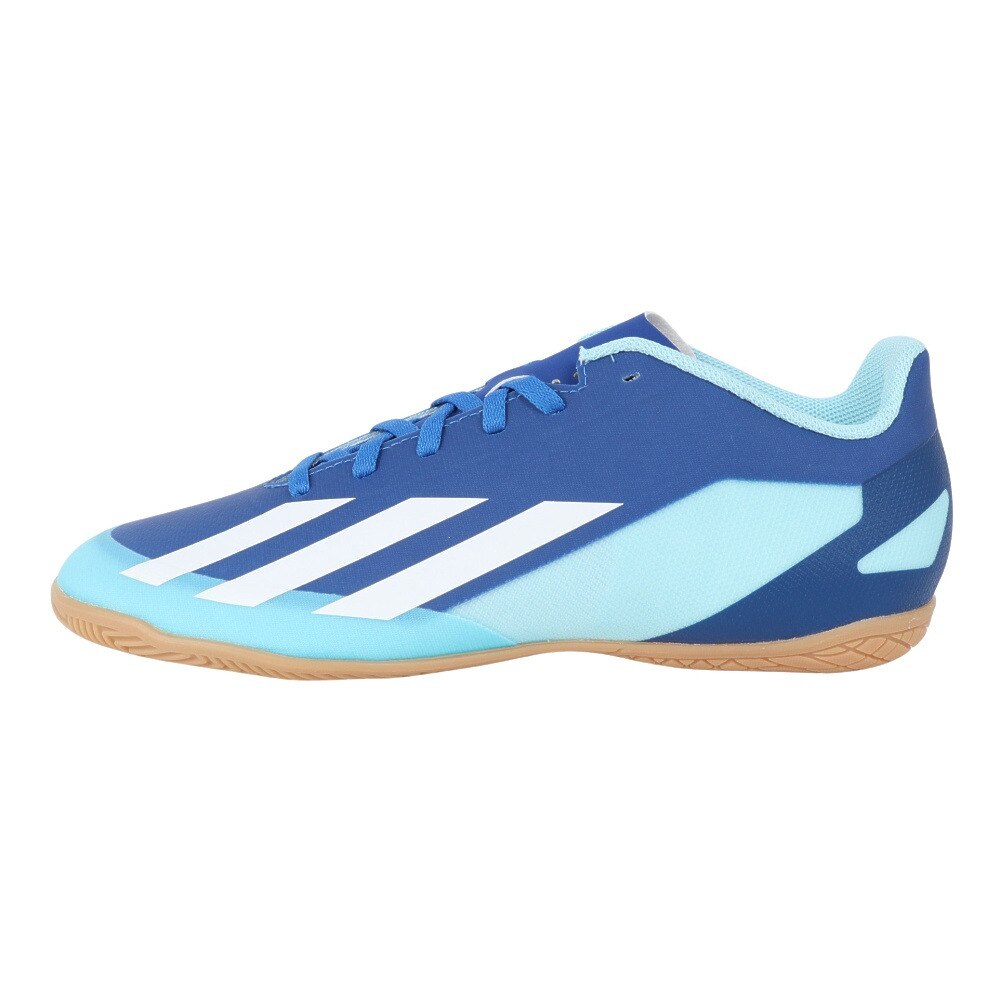 アディダス（adidas）（メンズ）サッカーインドアトレーニングシューズ 屋内 室内 エックス クレイジーファスト.4 IN IE1585