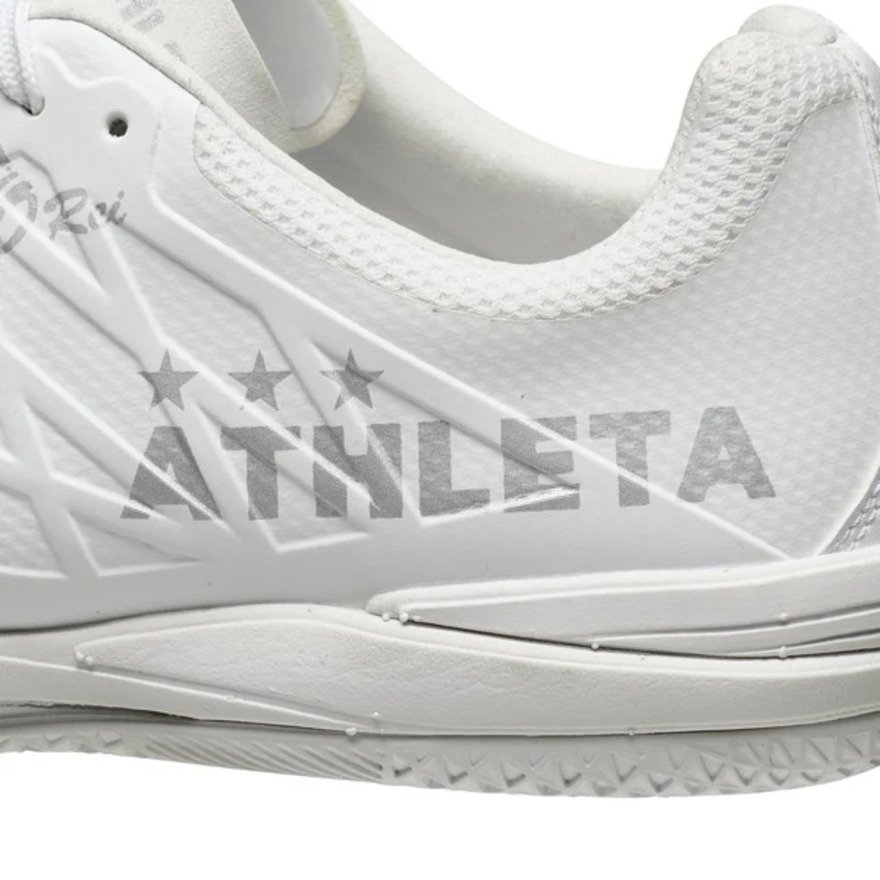 アスレタ（ATHLETA）（メンズ）サッカーインドアトレーニングシューズ 屋内 室内 芝 O-Rei Futsal T007_2.0 WHT インドア・人工芝用 11015