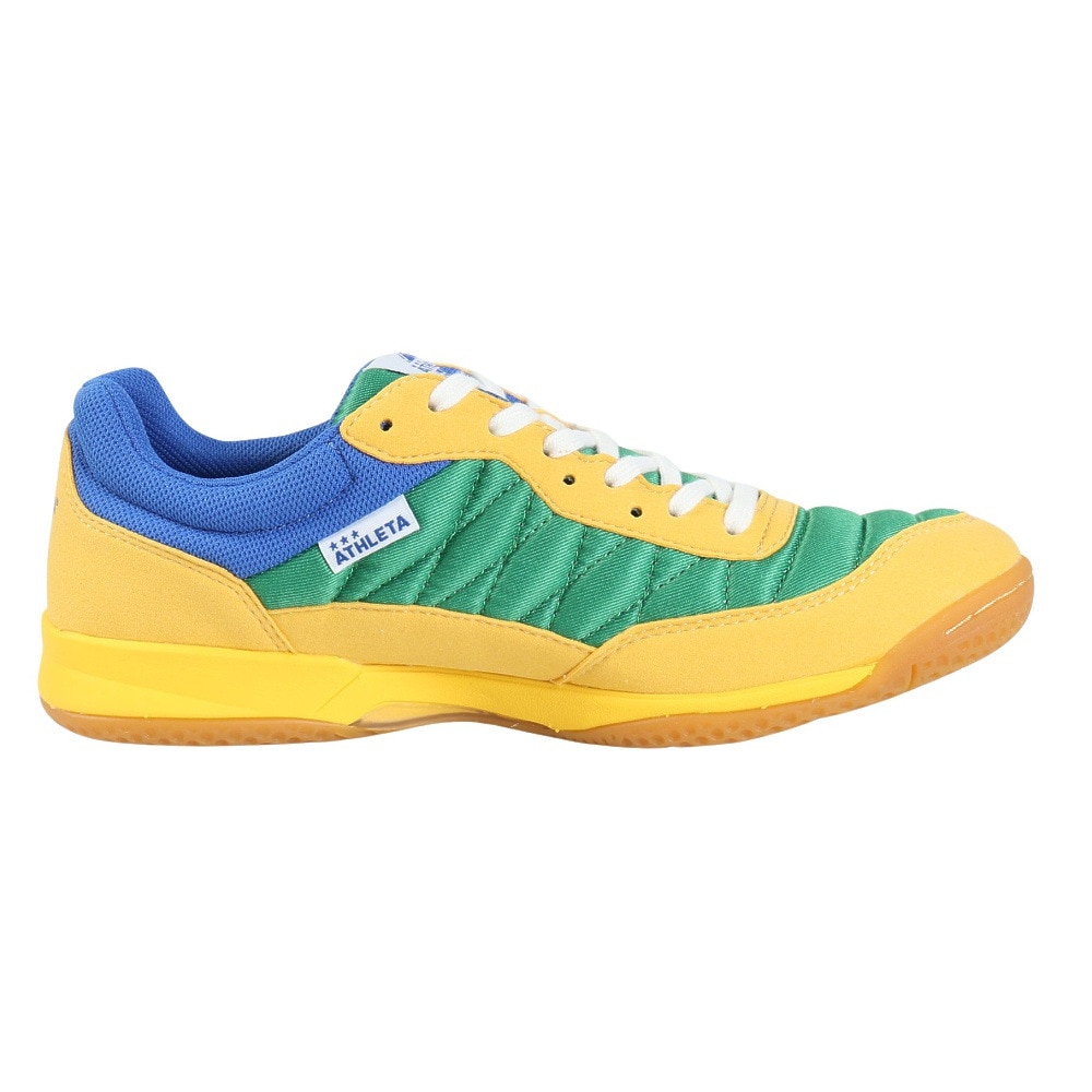 アスレタ（ATHLETA）（メンズ）サッカーインドアトレーニングシューズ サッカーシューズ 屋内 室内 ATHLETA CULTURA ID 11020 YEL×KGR