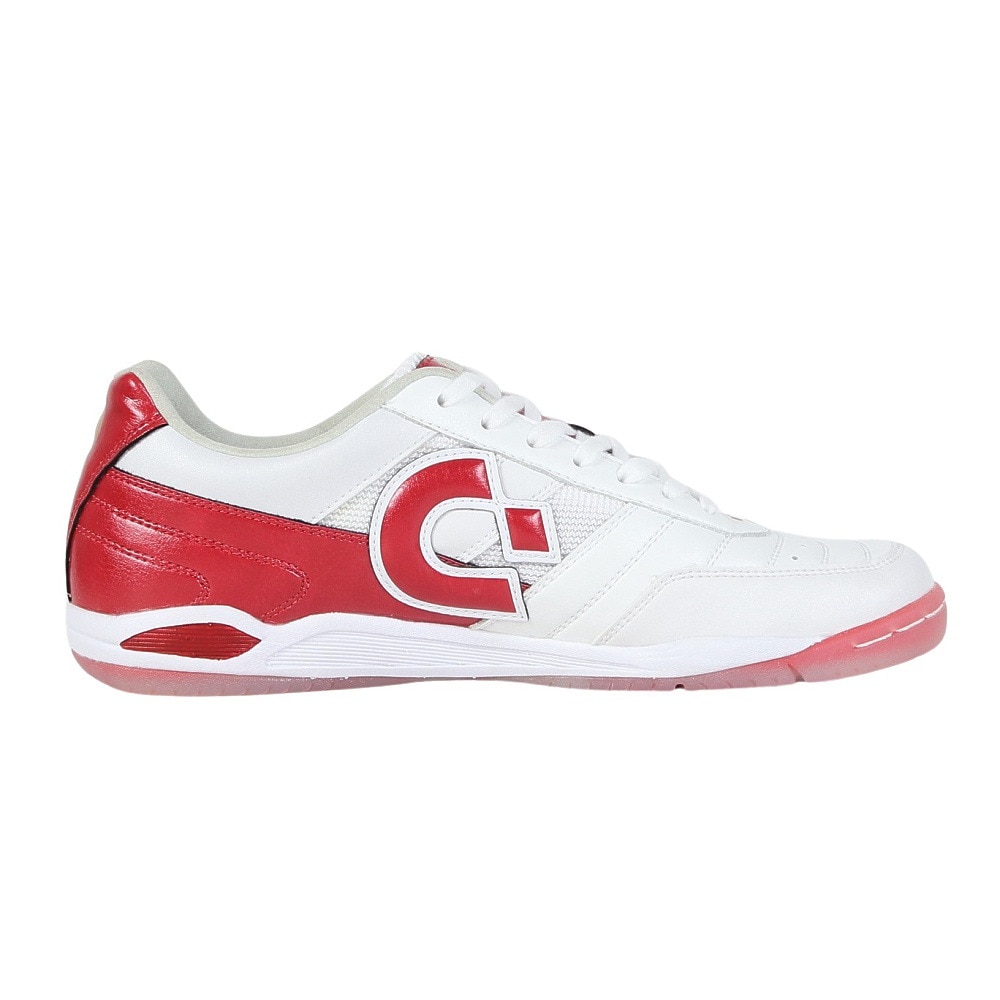 デスポルチ（Desporte）（メンズ）サッカーインドアトレーニングシューズ サッカーシューズ 屋内 室内 サンルイスLL ID LTD DS2036-PWHT/DRED