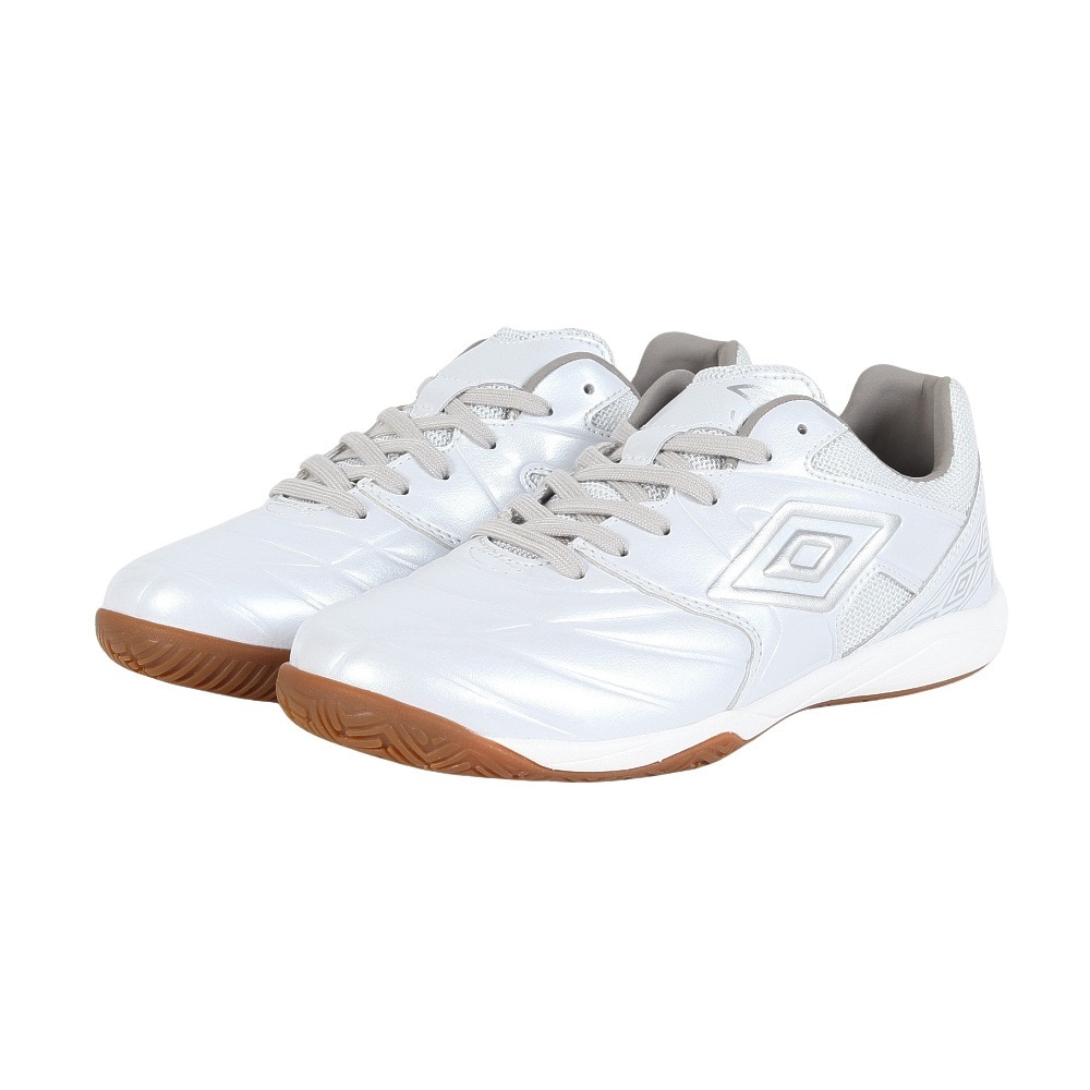 アンブロ（UMBRO）（メンズ）【新商品】サッカーインドアトレーニングシューズ 屋内 室内 アクセレイターサラ WIDE IN UF5SFCF2M WHSL