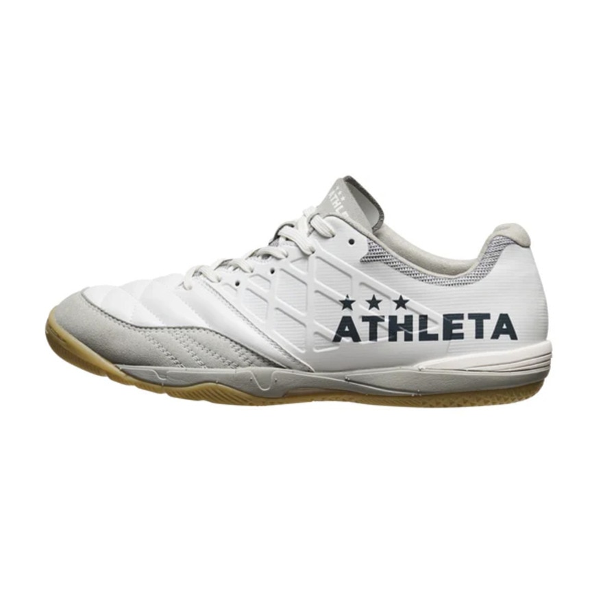 アスレタ（ATHLETA）（メンズ）サッカーインドアトレーニングシューズ サッカーシューズ 屋内 室内 テオ ID 11021 WHT
