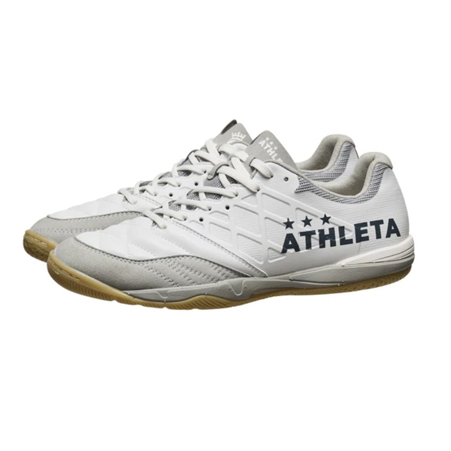 アスレタ（ATHLETA）（メンズ）サッカーインドアトレーニングシューズ サッカーシューズ 屋内 室内 テオ ID 11021 WHT