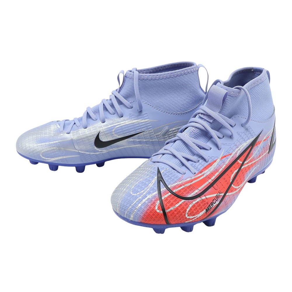 ナイキ（NIKE）（キッズ）ジュニアサッカースパイク ハードグラウンド用 サッカーシューズ スーパーフライ 8 アカデミー KM HG  DB0901-506