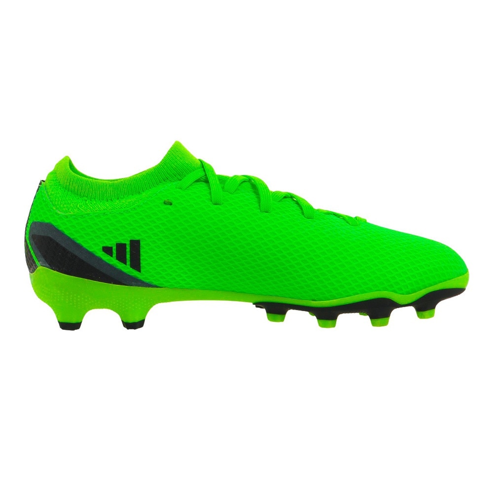 アディダス（adidas）（キッズ）ジュニアサッカースパイク 土・人工芝グラウンド用 サッカーシューズ エックス .3 HG/AG J GW8481