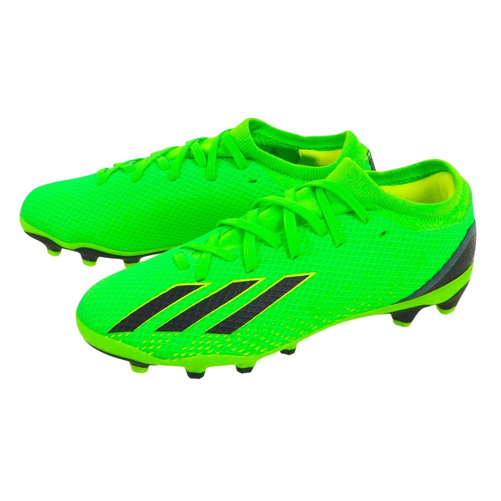 アディダス（adidas）（キッズ）ジュニアサッカースパイク 土・人工芝グラウンド用 サッカーシューズ エックス .3 HG/AG J GW8481